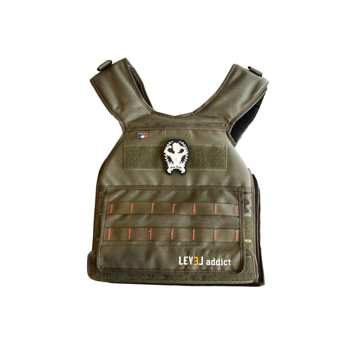 Patch PVC 3D velcro noir STRONG BEAUTY | VERY BAD WOD — Noir · Taille TU