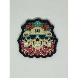 Patch PVC 3D velcro noir ALWAYS WITH MY BUDDY'S | VERY BAD WOD — Noir · Taille TU