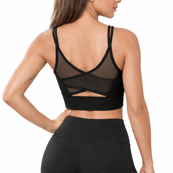 Brassière sport noire NANCY | VERY BAD WOD — Noir · Taille M