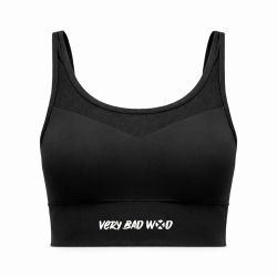 Brassière sport noire NANCY | VERY BAD WOD — Noir · Taille M