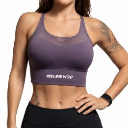 Brassière sport violette NANCY | VERY BAD WOD — Violet · Taille XS