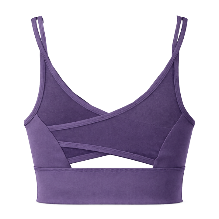 Brassière sport violette NANCY | VERY BAD WOD — Violet · Taille XS