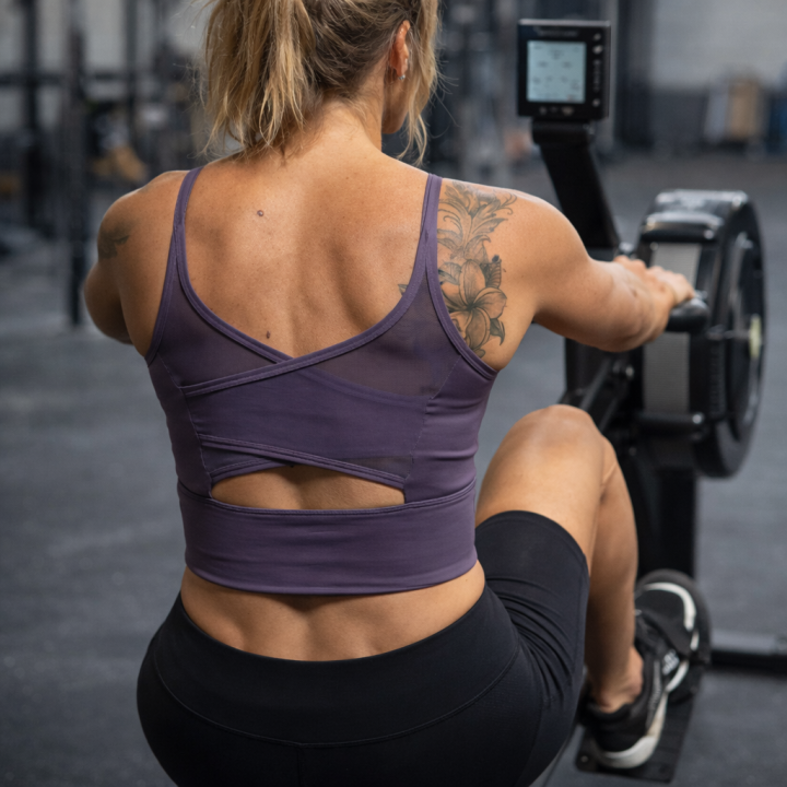 Brassière sport violette NANCY | VERY BAD WOD — Violet · Taille S