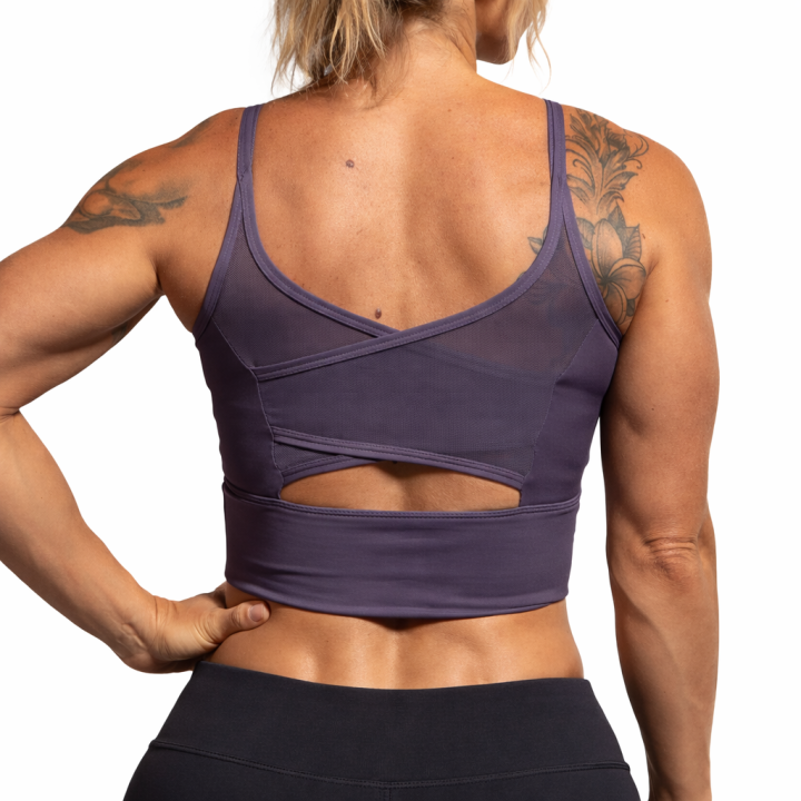 Brassière sport violette NANCY | VERY BAD WOD — Violet · Taille L