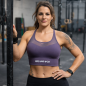Brassière sport violette NANCY | VERY BAD WOD — Violet · Taille L