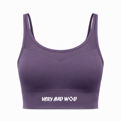Brassière sport violette NANCY | VERY BAD WOD — Violet · Taille L