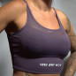Brassière sport violette NANCY | VERY BAD WOD — Violet · Taille L
