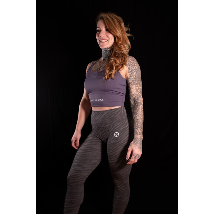 Legging taille haute galbant Femme MARBLE noir | VERY BAD WOD — Noir · Taille M