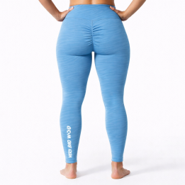 Legging taille haute galbant Femme MARBLE bleu | VERY BAD WOD — Bleu · Taille S