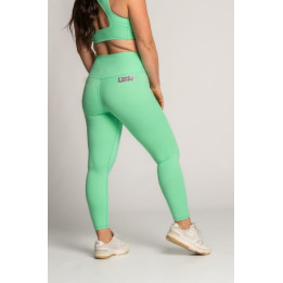 Legging Femme SOFY vert flashy | BARBELL REGIMENT — Vert · Taille S