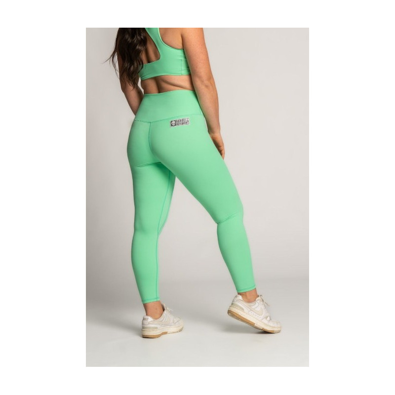 Legging Femme SOFY vert flashy | BARBELL REGIMENT — Vert · Taille S