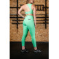 Legging Femme SOFY vert flashy | BARBELL REGIMENT — Vert · Taille S