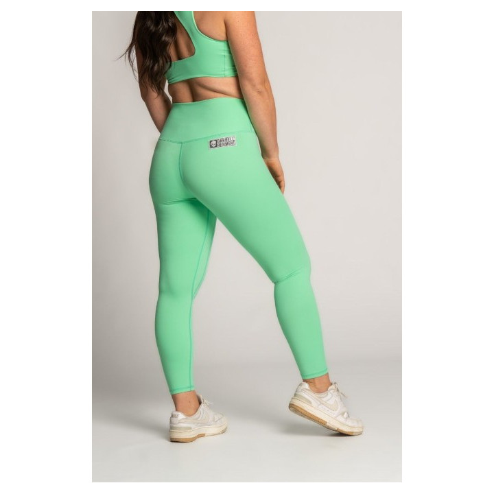 Legging Femme SOFY vert flashy | BARBELL REGIMENT — Vert · Taille M