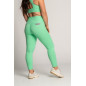 Legging Femme SOFY vert flashy | BARBELL REGIMENT — Vert · Taille M