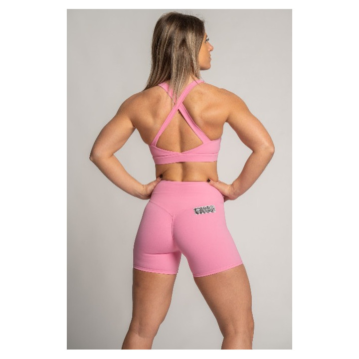 Short femme Kimy rose light - Barbell Regiment — Rose · Taille L