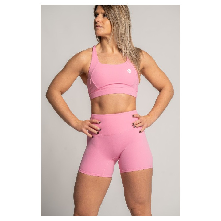 Short femme Kimy rose light - Barbell Regiment — Rose · Taille L