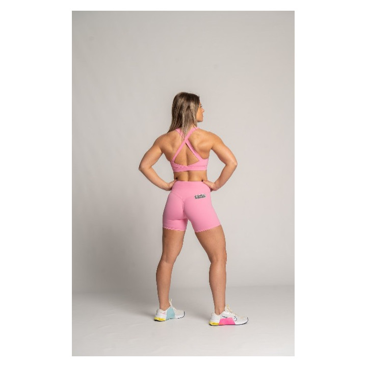 Short femme Kimy rose light - Barbell Regiment — Rose · Taille L