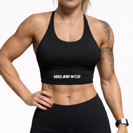 Brassière sport noire KELLY | VERY BAD WOD — Noir · Taille XS