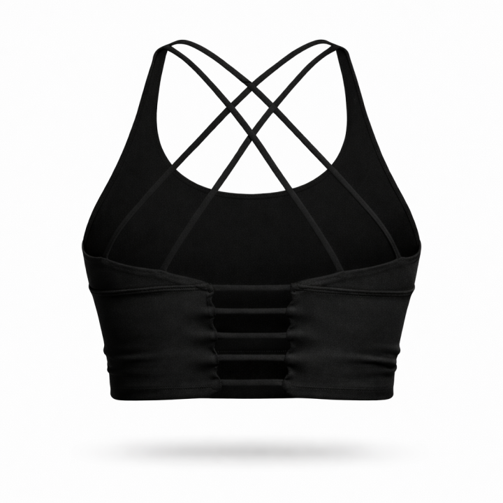 Brassière sport noire KELLY | VERY BAD WOD — Noir · Taille XS