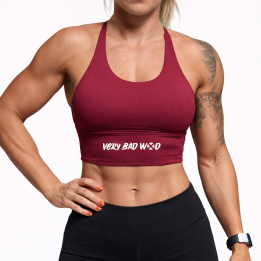 Brassière sport rose framboise KELLY | VERY BAD WOD — Rose · Taille L