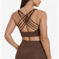 Brassière sport marron ISABEL | VERY BAD WOD — Marron · Taille L