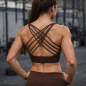 Brassière sport marron ISABEL | VERY BAD WOD — Marron · Taille L