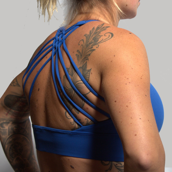 Brassière sport bleu électrique ISABEL | VERY BAD WOD — Bleu · Taille M