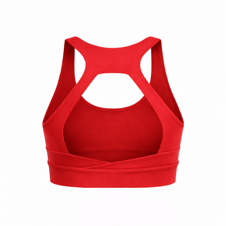 Brassière sport rouge HELEN | VERY BAD WOD — Rouge · Taille XS