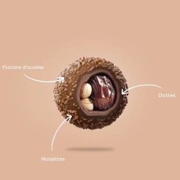 Monka Balls Noisette - Boite de 3 energy Ball BIO & Vegan — Noisette · Taille 3 x 18 Gr