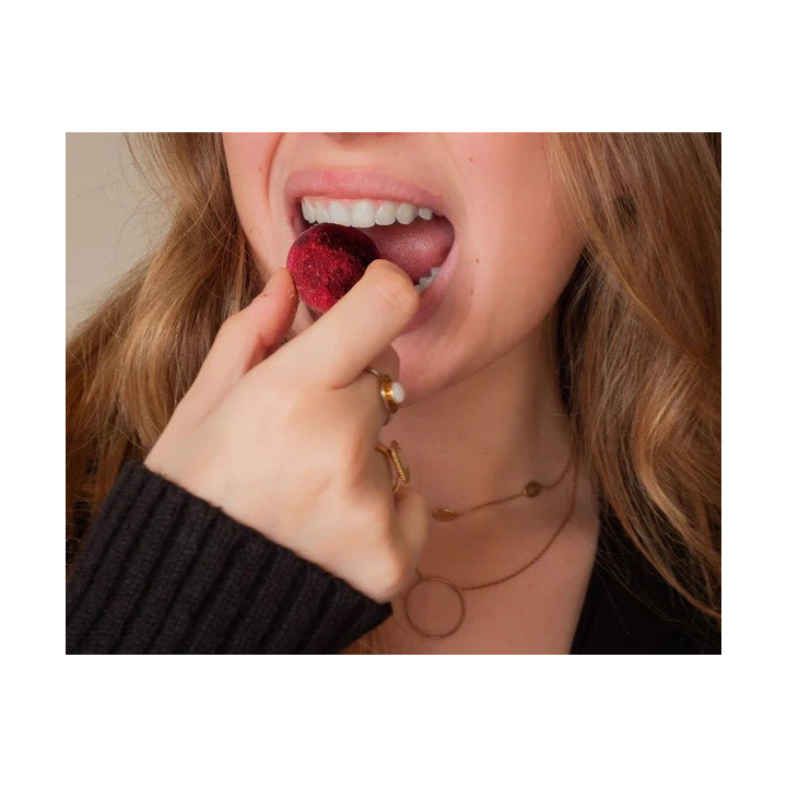 Monka Balls Pistache Framboise - Boite de 3 energy balls made in France — Pistache Framboise · Taille 3 x 18 Gr