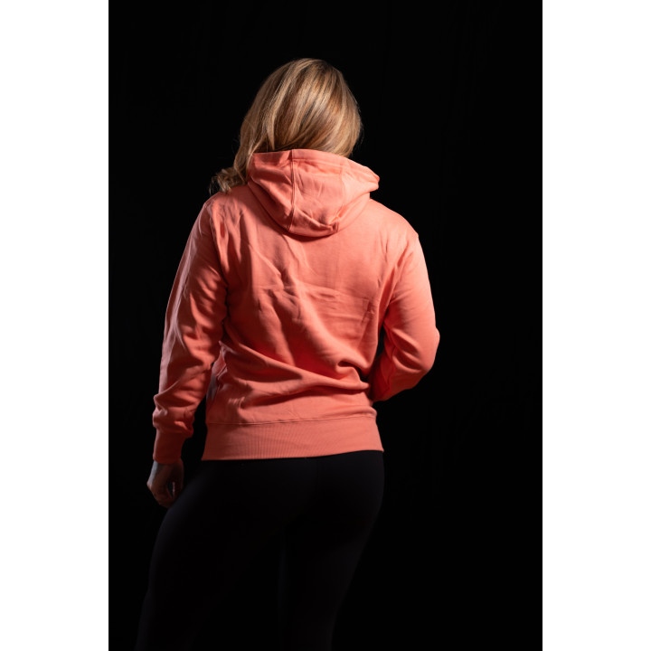 Sweat capuche unisexe rose THE SWEETY Corail | VERY BAD WOD — Rose · Taille S