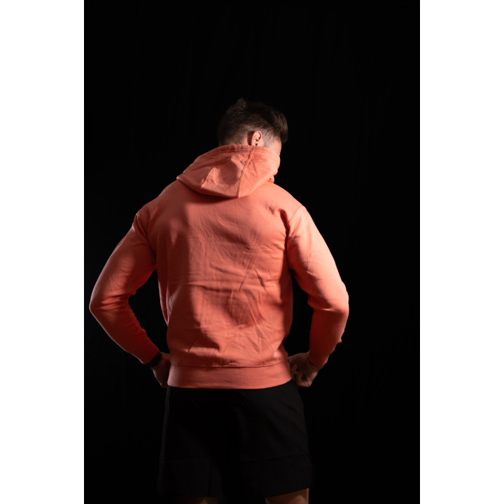 Sweat capuche unisexe rose THE SWEETY Corail | VERY BAD WOD — Rose · Taille M