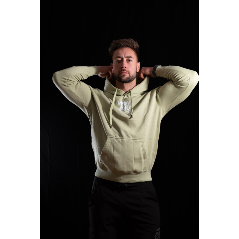 Sweat capuche unisexe THE SWEETY Vert Pomme | VERY BAD WOD — Vert · Taille XS