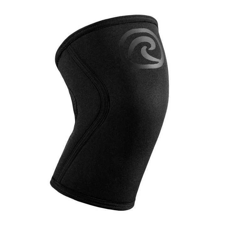 Paire Genouillères Noir/Carbon 7 mm | REHBAND — Noir · Taille XL