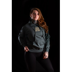 Sweat capuche unisexe THE SWEETY Vert Opale | VERY BAD WOD — Vert · Taille L