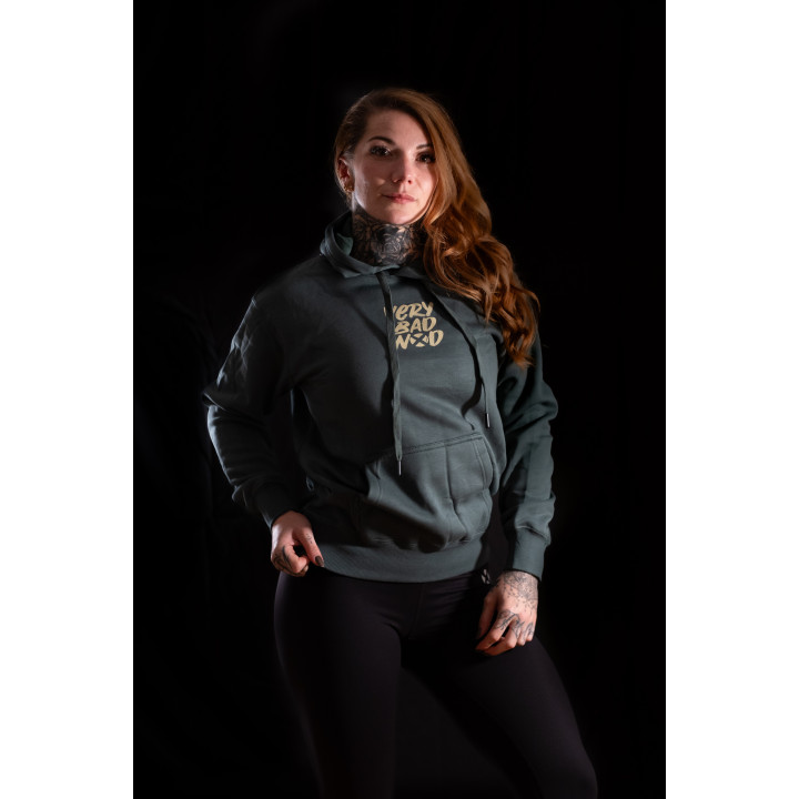 Sweat capuche unisexe THE SWEETY Vert Opale | VERY BAD WOD — Vert · Taille L