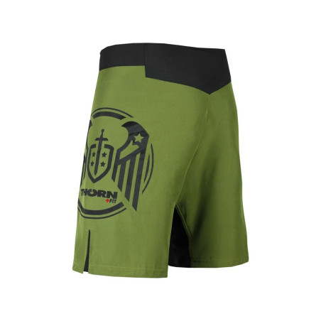 Short homme vert COMBAT 2.0 TRAINING SHORTS WINGS | THORN FIT — Vert · Taille S