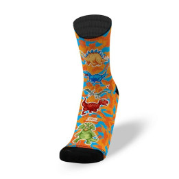 Chaussettes enfants DINO multicolores - KIDS SOCKS | LITHE APPAREL — Multicolor · Taille XS (30 - 34)