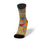 Chaussettes enfants DINO multicolores - KIDS SOCKS | LITHE APPAREL — Multicolor · Taille XS (30 - 34) Chaussettes enfants DINO multicolores - KIDS SOCKS | LITHE APPAREL — Multicolor · Taille XS (30 - 34)