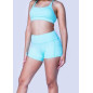 Short Femme bleu BASIC ICEE | FEED ME FIGHT ME — Bleu · Taille L