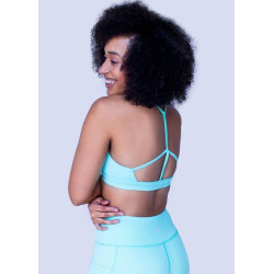 Short Femme bleu BASIC ICEE | FEED ME FIGHT ME — Bleu · Taille L