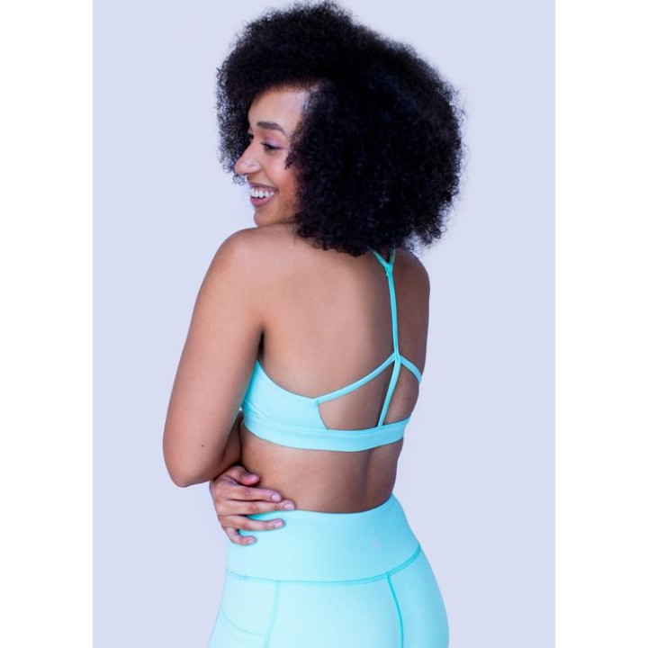 Short Femme bleu BASIC ICEE | FEED ME FIGHT ME — Bleu · Taille L
