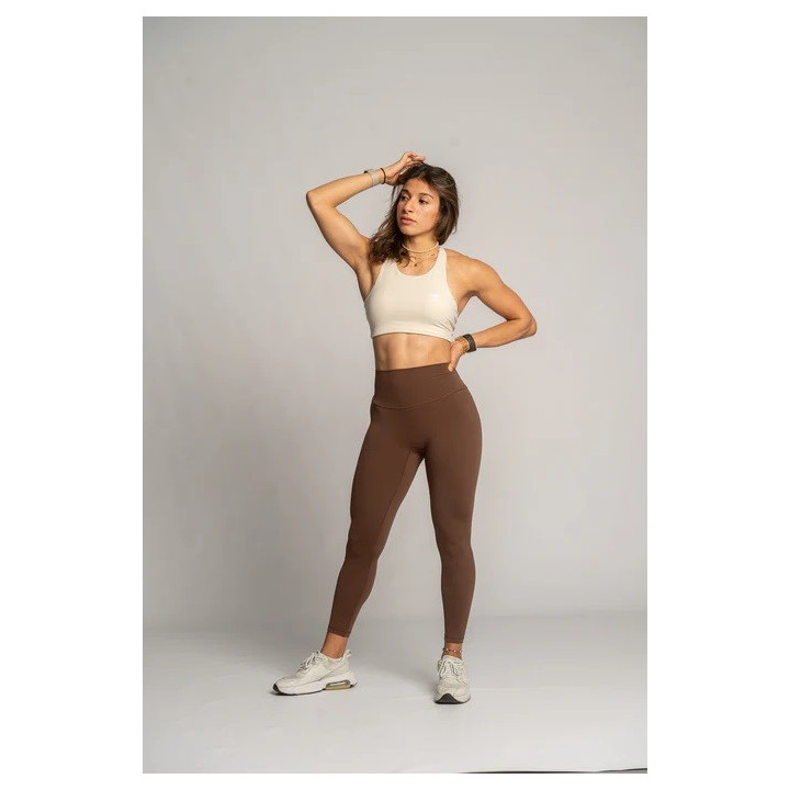 Legging Lily Barbell Regiment marron - Maintien & liberté — Marron · Taille L