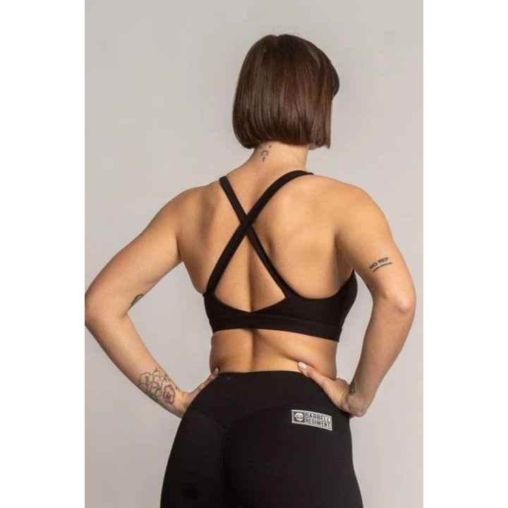 Brassière Kamila Barbell Regiment noire maintien élevé — Noir · Taille S