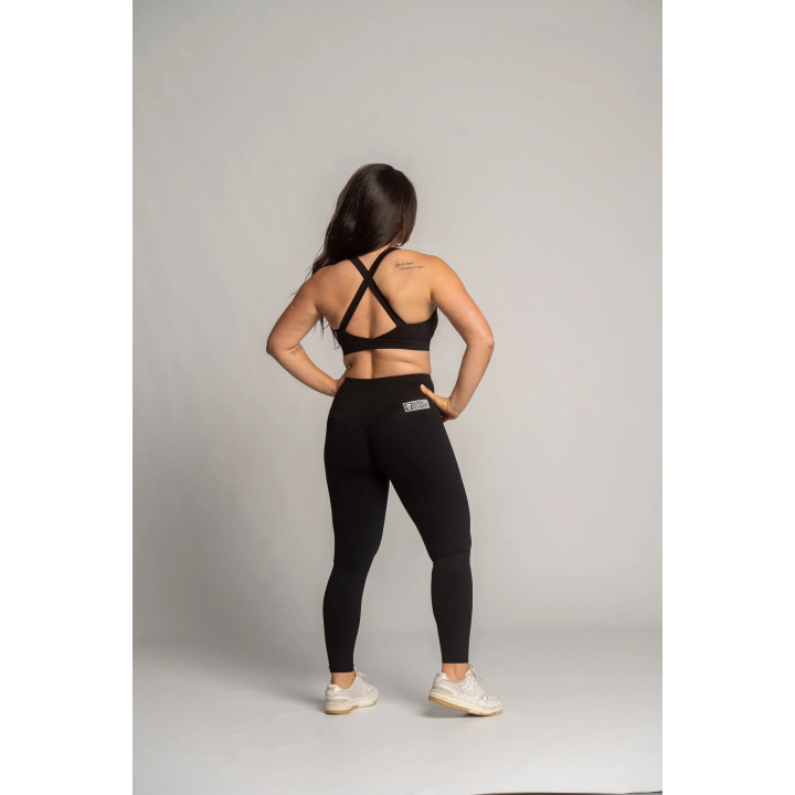 Brassière Kamila Barbell Regiment noire maintien élevé — Noir · Taille M