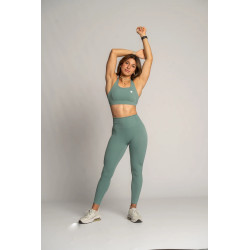 Brassière Kamila Barbell Regiment verte maintien élevé — Vert · Taille S