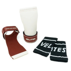 Maniques VELITES Quad Ultra Granet blanches sans magnésie — Blanc · Taille M