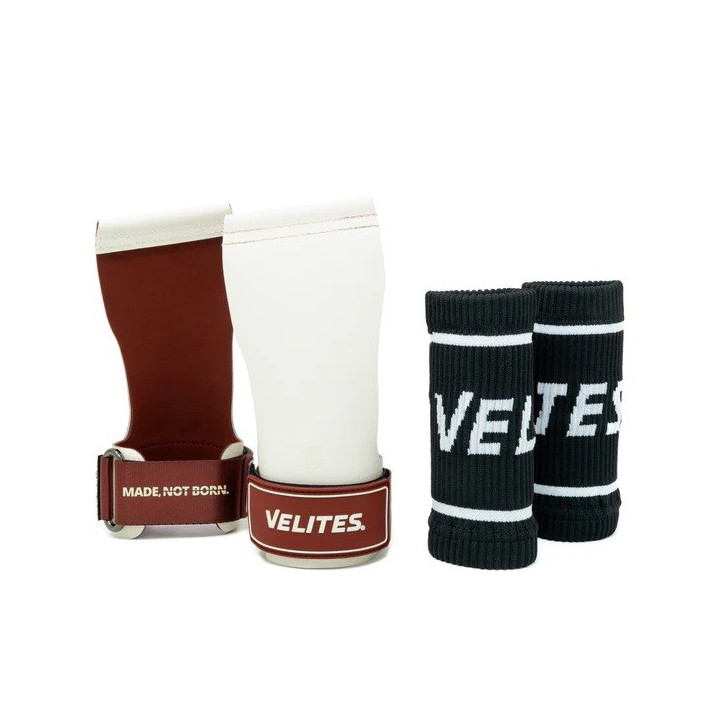Maniques VELITES Quad Ultra Granet blanches sans magnésie — Blanc · Taille L
