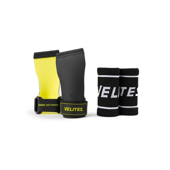 Maniques VELITES Quad Ultra Black Green sans magnésie — Noir · Taille M