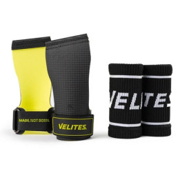 Maniques VELITES Quad Ultra Black Green sans magnésie — Noir · Taille L